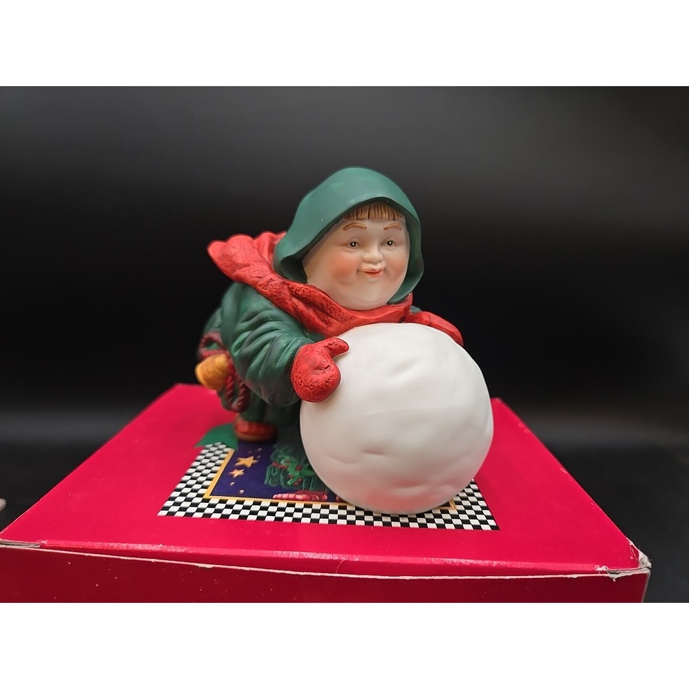 Department 56 Dept 56 Merry Makers ~ Sebastian The Snowball Maker‎